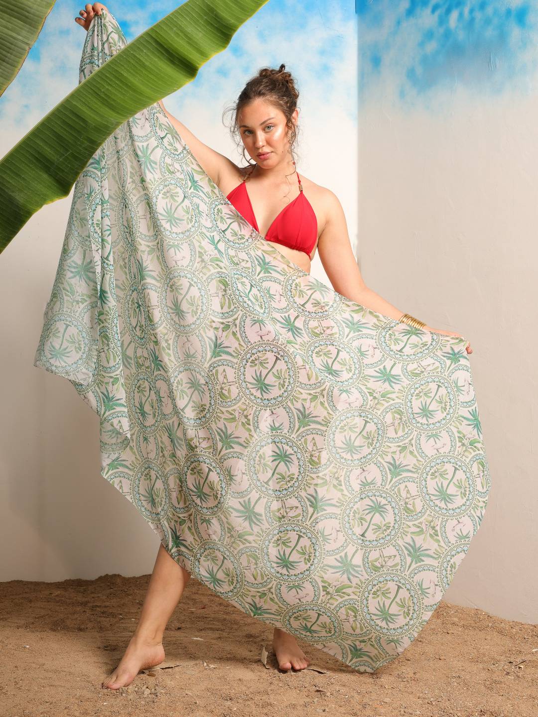 Red Solid Co-Ord Set