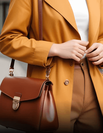 Elegance with leathers bags