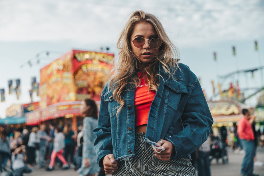 Donker Denim Top