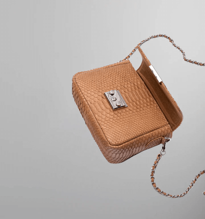 Animal Textured Sling Bag
